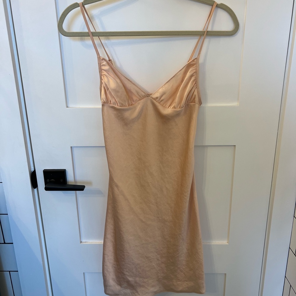 Aritzia Satin Slip Dress
